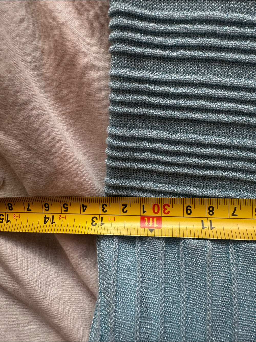 Endless Rose Blue Pleated Knit Maxi Dress Tie Strap Size M - Picture 5 of 11